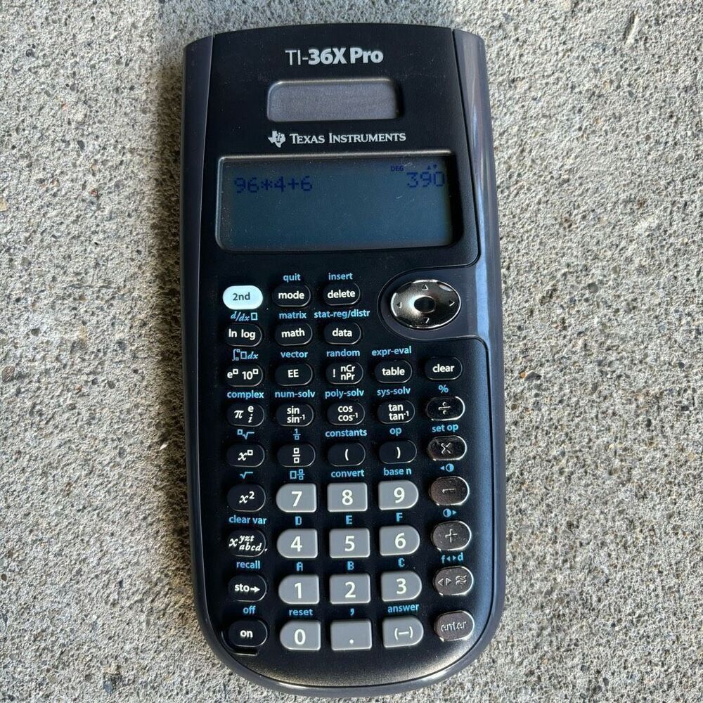 Texas Instruments TI-36X Pro Scientific Calculator *No Cover*